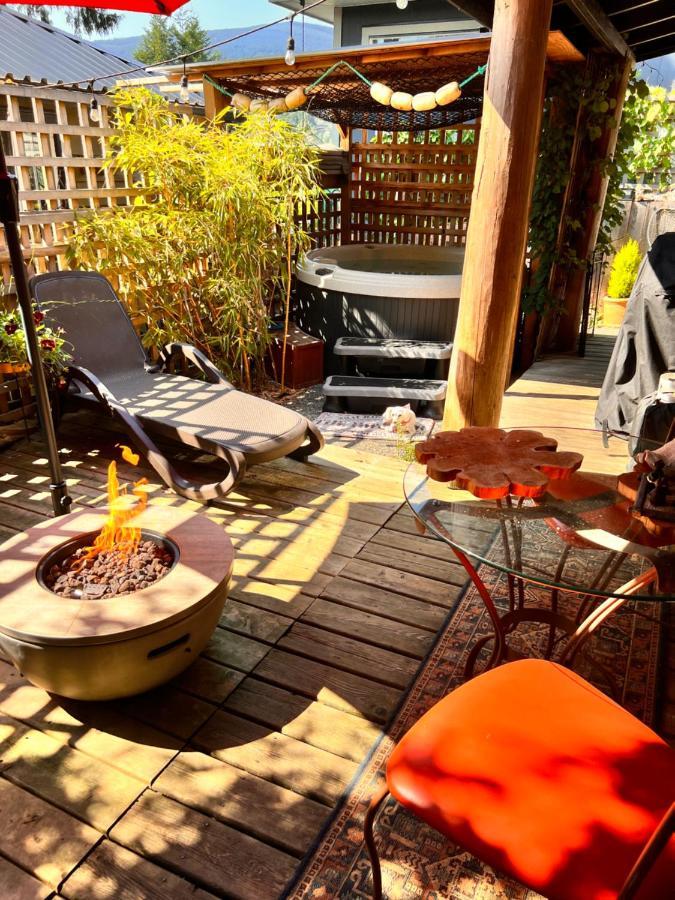 Seas The Day House 5 Star Hottub Pets Bbq Fire Premier Location Hotell Gibsons Exteriör bild